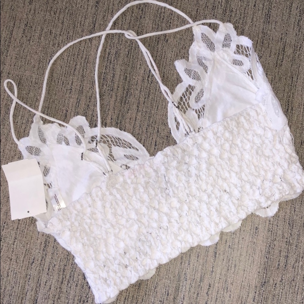 FREE PEOPLE ADELLA LACE BRALETTE M - Picture 4 of 5